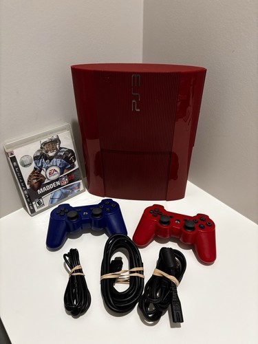 Ps3 super slim red 500gb - ps3,