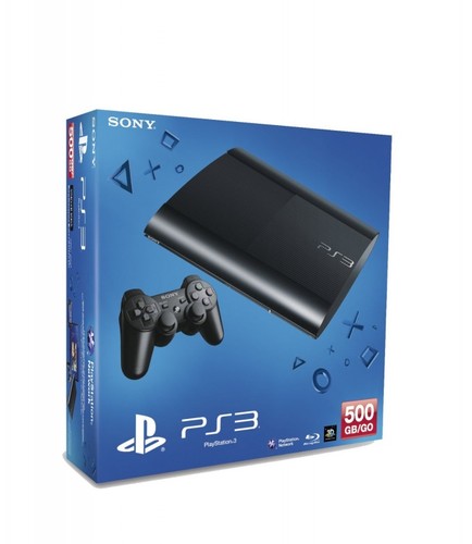 Console ps3 super slim 500gb - slim,