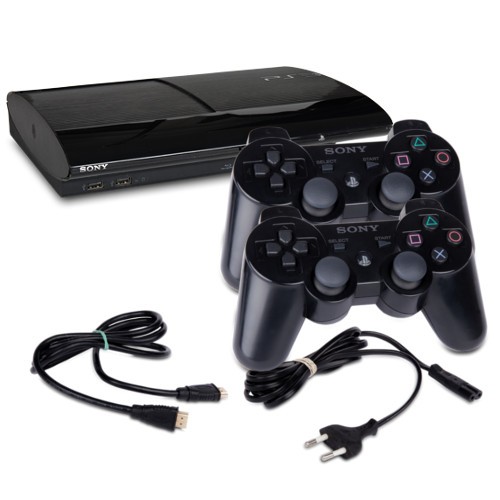 Console ps3 super slim - 500, gb