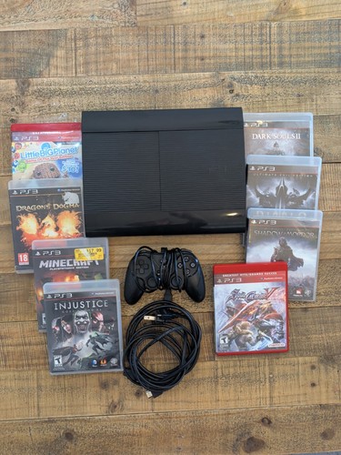 Sony ps3 super slim 500gb - super,