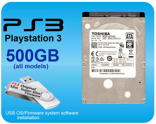 Ps3 500gb hard disk interno - 500gb,